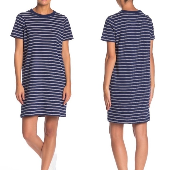 Madewell Dresses & Skirts - Madewell Tina Striped T-shirt Dress
